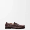 Mocasines Campo en piel de ciervo color Oxblood