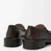 Mocasines Sierra en piel de becerro cepillada Marrón oscuro Mocasines Sierra en piel de becerro cepillada Marrón oscuro