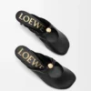 Mule Pebble Soft en piel de cordero napa Black Mule Pebble Soft en piel de cordero napa Black