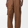 Pantalones cargo de tejido técnico color toffee
