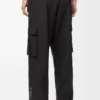 Pantalones cargo de tejido técnico negro