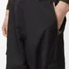 Pantalones cargo de tejido técnico negro