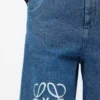 Pantalones cortos Anagram en denim Jeans Blue Pantalones cortos Anagram en denim Jeans Blue
