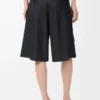 Pantalones cortos cargo de lana Gris oscuro Pantalones cortos cargo de lana Gris oscuro