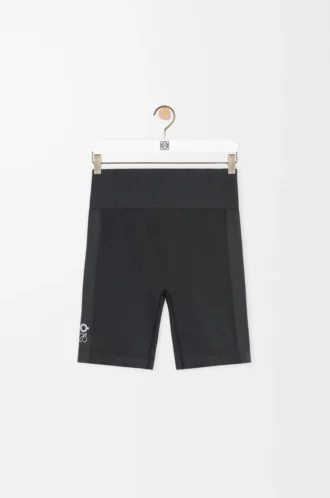 Pantalones cortos sin costuras en jersey técnico Negro Pantalones cortos sin costuras en jersey técnico Negro