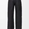 Pantalones de algodón Antracita Pantalones de algodón Antracita