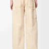 Pantalones de algodón Beige Pantalones de algodón Beige