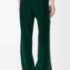 Pantalones de chándal de jersey técnico verde oscuro Pantalones de chándal de jersey técnico verde oscuro