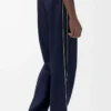 Pantalones de chándal en jersey técnico azul marino oscuro