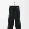 Pantalones de chándal en jersey técnico negro
