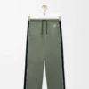 Pantalones de chándal en jersey técnico Verde caqui Pantalones de chándal en jersey técnico Verde caqui