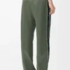 Pantalones de chándal en jersey técnico Verde caqui Pantalones de chándal en jersey técnico Verde caqui