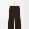 Pantalones de lana Marrón Pantalones de lana Marrón