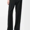 Pantalones de lana Negro Pantalones de lana Negro