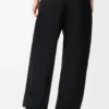 Pantalones de lana Negro Pantalones de lana Negro