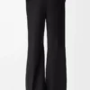 Pantalones de lana Negro Pantalones de lana Negro