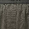 Pantalones de lana verde caqui Pantalones de lana verde caqui