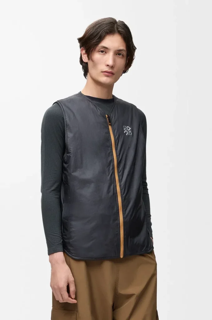 Parka corta de algodón técnico Lila