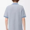 Polo de algodón azul claro