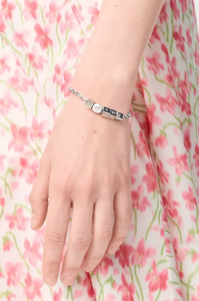 Pulsera Pebble Cube en plata de ley Plata Pulsera Pebble Cube en plata de ley Plata