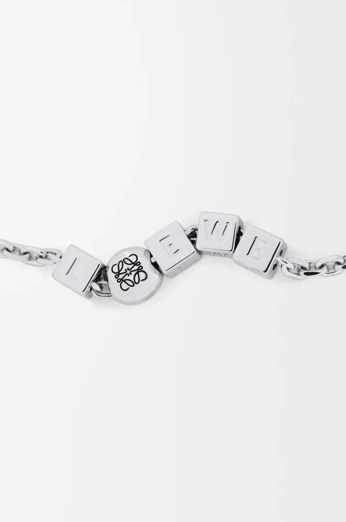 Pulsera Pebble Cube en plata de ley Plata Pulsera Pebble Cube en plata de ley Plata