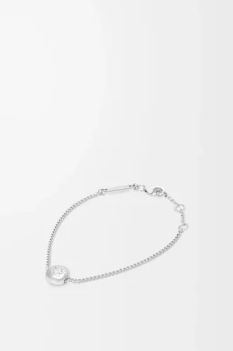 Pulsera Pebble en plata de ley Plata