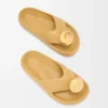 Sandalias de espuma Pebble Concealer medias/doradas
