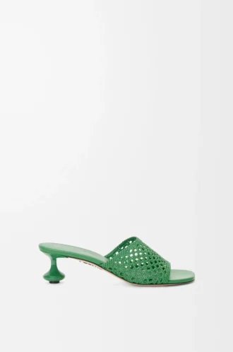 Sandalias Toy de piel de becerro Verde