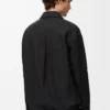 Sobrecamisa de algodón negro/naranja Sobrecamisa de algodón negro/naranja