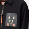 Sobrecamisa de algodón negro/naranja Sobrecamisa de algodón negro/naranja