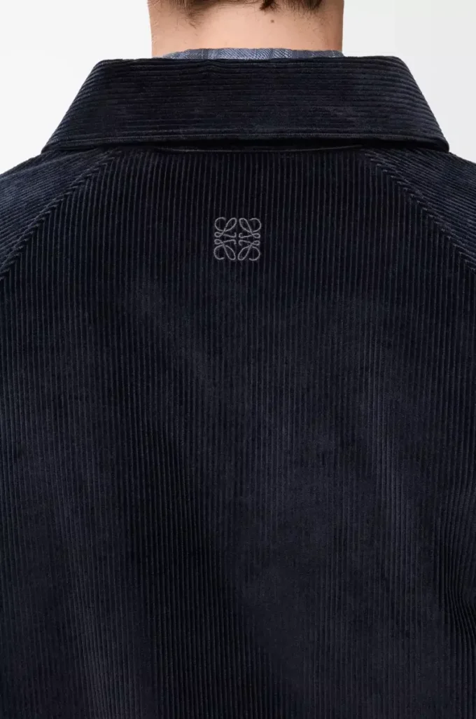 Sobrecamisa híbrida de algodón y lana Azul marino oscuro/Marino Sobrecamisa híbrida de algodón y lana Azul marino oscuro/Marino