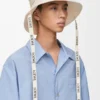 Sombrero de pescador en lona blanco suave Sombrero de pescador en lona blanco suave