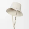 Sombrero de pescador en lona blanco suave Sombrero de pescador en lona blanco suave
