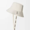 Sombrero de pescador en lona blanco suave Sombrero de pescador en lona blanco suave