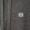 Sudadera con capucha de lana gris Sudadera con capucha de lana gris