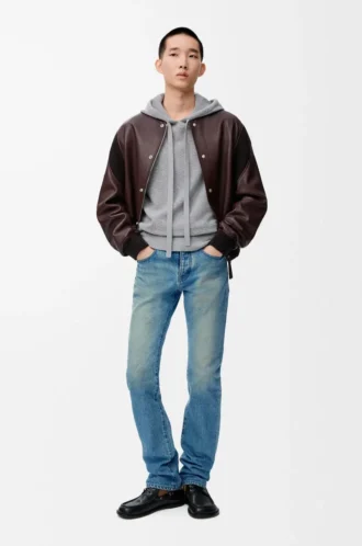 Vaqueros slim de denim azul vintage Vaqueros slim de denim azul vintage