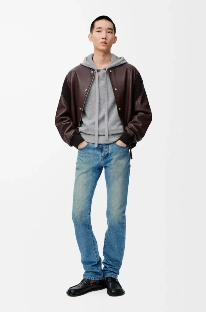 Vaqueros slim de denim azul vintage Vaqueros slim de denim azul vintage