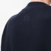 Sudadera con capucha en mezcla de algodón. Azul medianoche Sudadera con capucha en mezcla de algodón. Azul medianoche