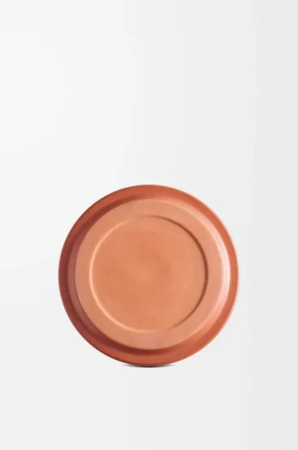 Tapa grande para velas Terracota