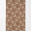 Toalla de algodón marrón/beige Toalla de algodón marrón/beige