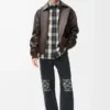 Vaqueros baggy Anagram en denim Negro