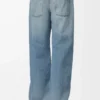 Vaqueros en denim azul vintage Vaqueros en denim azul vintage