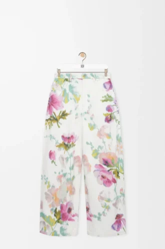 Vaqueros en denim Blanco/Rosa