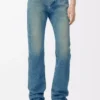 Vaqueros slim de denim azul vintage Vaqueros slim de denim azul vintage