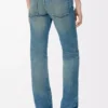 Vaqueros slim de denim azul vintage Vaqueros slim de denim azul vintage