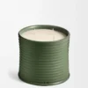 Vela grande con aroma a marihuana, verde oscuro Vela grande con aroma a marihuana, verde oscuro
