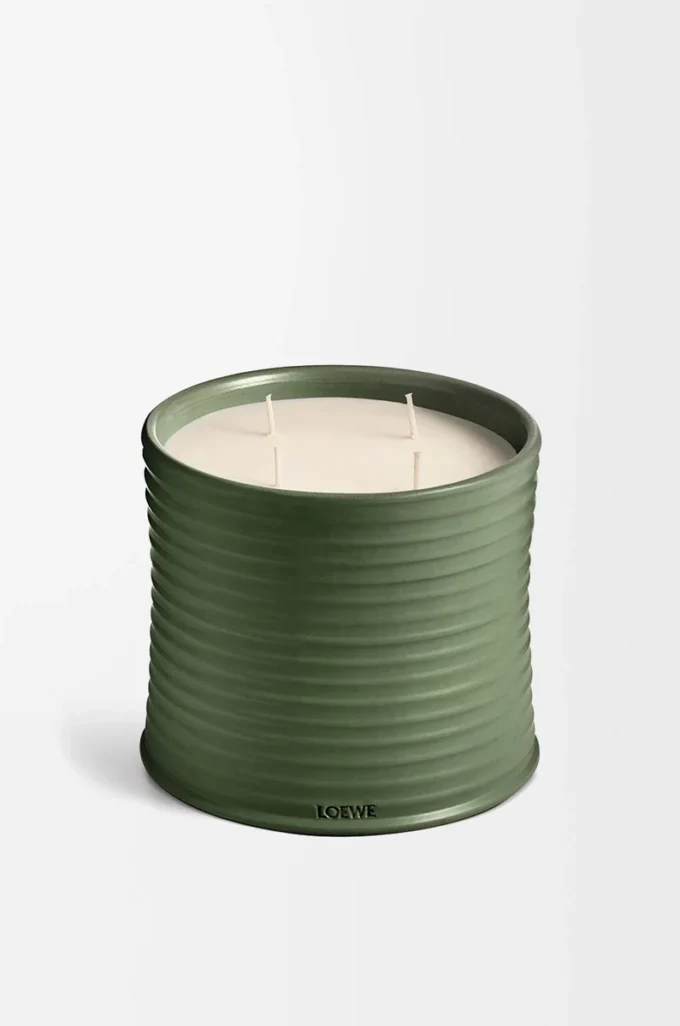 Vela grande con aroma a marihuana, verde oscuro Vela grande con aroma a marihuana, verde oscuro