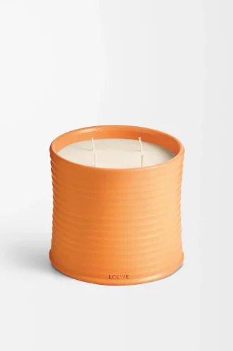 Vela grande de azahar Mandarina brillante