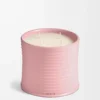 Vela grande de hiedra rosa claro Vela grande de hiedra rosa claro