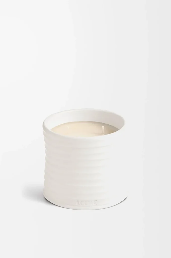 Vela mediana de orégano blanco Vela mediana de orégano blanco